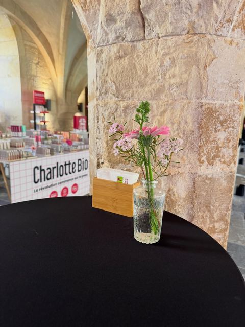 Soliflores pour la soirée Charlotte Bio